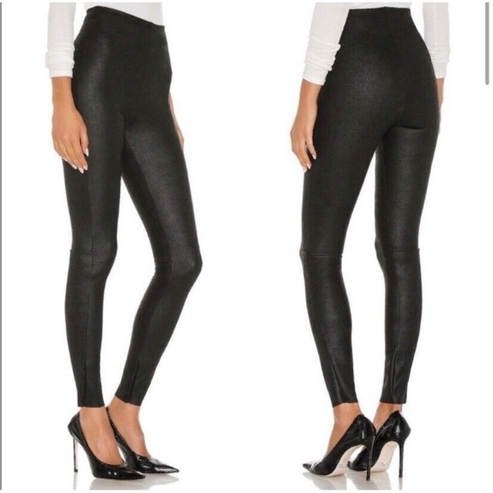 Commando Faux Suede Leggings M Black High Waist